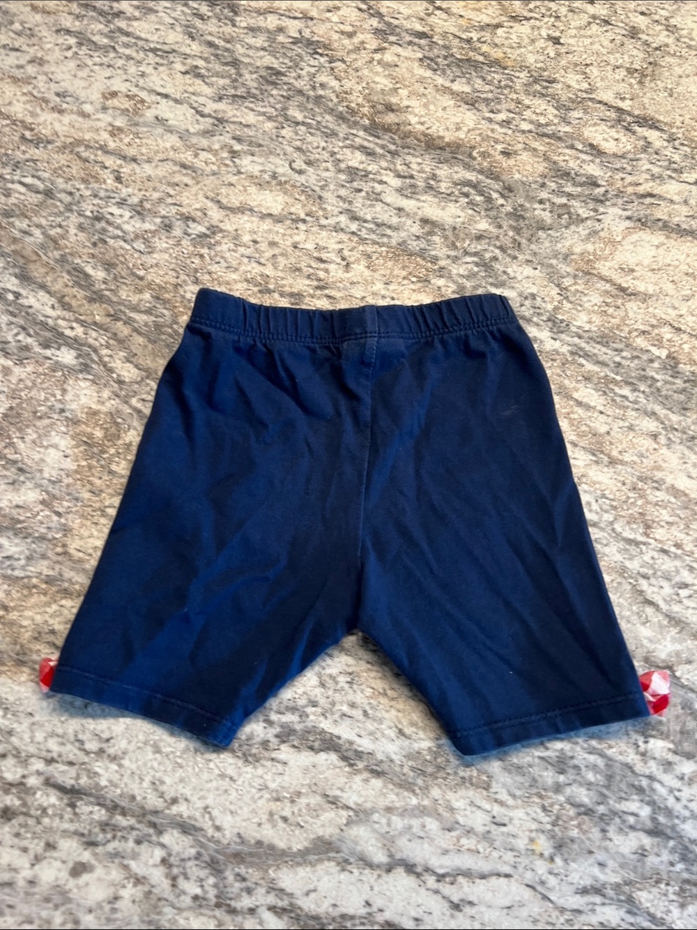Nanette Kids Red Gingham Cupcake Applique Dress & Navy Shorts Set Preloved 3T - Picture 8 of 8